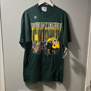 Chalkline Green Bay Packers Super Bowl XXXI Tee 96-97 Size XL Tall